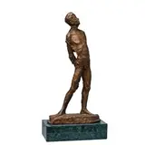 Rieti 1935 - Roma 2012 / Pride, 1965 by Italo Crisostomi, bronze patinato, offered May 2017