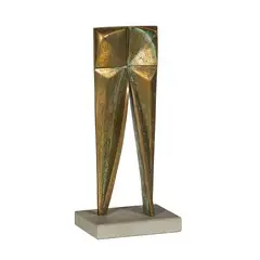 Penne 1947 / Senza titolo, 1982 by Bruno Liberatore, bronze, offered May 2017