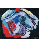 Karel Appel, Amsterdam 1921 - Zurigo 2006 / Eternal Space of Being no.1, 1990