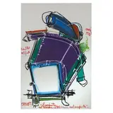 Mattia Moreni, Pavia 1920 - Brisighella 1999 / Il computer nel televisore e il televisore nel computer, 1996