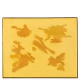 Mantova 1912 - Roma 1995 / Cangiante giallo, 1982 by Giulio Turcato, oil and tecnica mista on canvas, offered May 2017