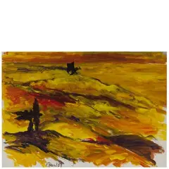 Bernd Zimmer, Planegg 1948 / Senza titolo, 1987, tempera on paper