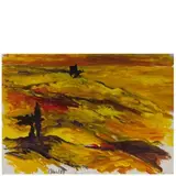 Bernd Zimmer, Planegg 1948 / Senza titolo, 1987, tempera on paper