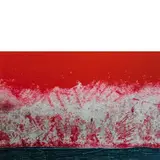 Gerard Marx, VOLKINGEN 1952 / Tramonto di fuoco, 2012, photograph riportata on lastra di alluminio