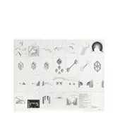 Superstudio Group, 1966 - 1986 / Un viaggio nelle regioni della ragione, 1972, screenprint on paper