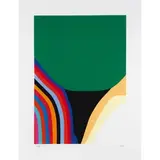 Alberto Burri, Citta' Di Castello 1915 - Nizza 1995 / Serigrafie, 1973-76, Sei serigrafie a colori su carta Fabriano Rosaspina