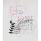 Vimercate 1935 - Desio 2013 / Composizione, 1970 by Agostino Bonalumi, lithograph on paper, offered May 2017