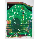 Vienna 1928 - 2000 / Green Power, 1972 by Friedensreich Hundertwasser, screenprint on paper con stampi metallici, offered May 2017