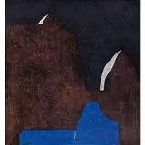 Giuseppe Santomaso, Venezia 1907 - 1990 / Composizione in blu, lithograph a colori