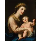 Angelica Kauffmann, Madonna con il Bambino, oil on canvas