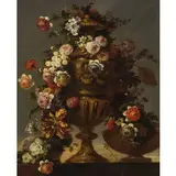 Vaso fiorito by Gaspar Peeter Verbruggen II, oil on canvas, offered May 2017