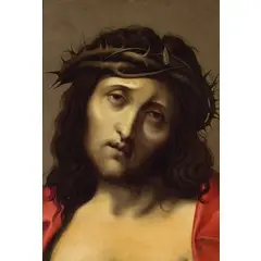 Anton Raphael Mengs, Volto di Cristo, oil on copper
