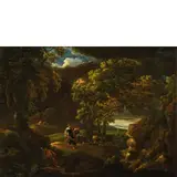Andrea Locatelli, Paesaggio con figure in un temporale