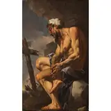 Paolo Pagani, San Gerolamo, oil on panel