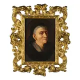 Bartolomeo Passarotti, Testa di vecchia, oil on canvas