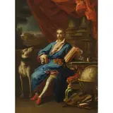 Antonio Amorosi, Ritratto di uomo con mappamondo