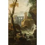 Alessio de Marchis, Paesaggio con cascata