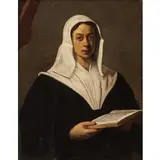 Ritratto di badessa by Carlo Ceresa, oil on canvas, offered May 2017