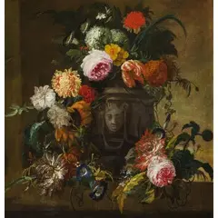 Jan Baptist Bosschaert, Vaso fiorito, oil on canvas