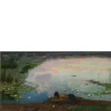 Luigi Rossi, Castagnola di Lugano 1853 - Sala Capriasca 1923 / Sogni di giovinezza / Firmato 'L Rossi' in basso a destra, oil on canvas