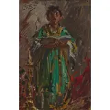 Clemente Tafuri, Salerno 1903 - Genova Pegli 1971 / Chierichetto / Firmato 'C Tafuri' in alto a sinistra, oil on canvas