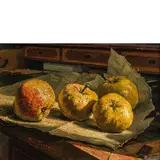 Piero Focardi, Settignano (FI) 1889 - Cannes (Francia) 1945 / Frutta / Firmato 'Pier Focardi' in basso a sinistra, titolo, firma e data 1938 sul retro.
