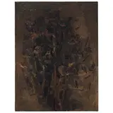 Ennio Morlotti, Lecco 1910 - Milano 1992 / Fiori appassiti, 1955