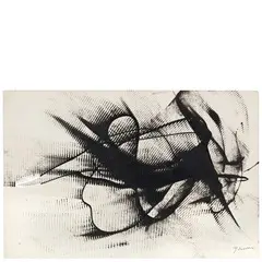 Yasuo Sumi, Osaka 1925 - 2015 / Senza titolo, 1958, ink on paper