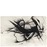 Osaka 1925 - 2015 / Senza titolo, 1958 by Yasuo Sumi, ink on paper, offered Nov 2017
