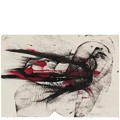 Yasuo Sumi, Osaka 1925 - 2015 / Senza titolo, 1958, ink and tecnica mista on paper