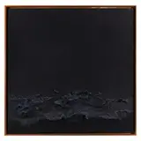 Jorge Eielson, Lima 1924 - Milano 2006 / Composizione, 1961, oil and sabbia on canvas