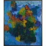 Gianfranco Fasce, Genova 1927 / Senza titolo, 1978, oil on canvas