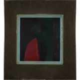 Victor Vasarely, Pecs 1906 - Parigi 1997 / Hyssar, 1954, oil on cardboard applicato on panel