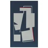 Carla Badiali, Novedrate (Co) 1907 - Como 1992 / Senza titolo, 1965, oil on cardboard telato