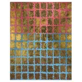 Remo Bianco, Milano 1922 - 1988 / Tableaux, 1970 circa, mixed media and foglia oro on canvas
