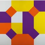 Bruno Munari, Milano 1907 - 1998 / Curva di Peano, 1975