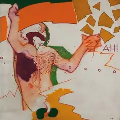 Mino Ceretti, Milano 1930 / Figura-bersaglio, 1968, oil on canvas