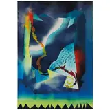 Marcello Jori, Merano 1951 / Senza titolo, collage and tecnica mista on cardboard