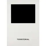 Vincenzo Agnetti, Milano 1926 - 1981 / Spazio perduto e spazio costruito - Territorial, 1971, screenprint on cartoncino usomano