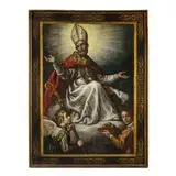 Francesco Curradi, San Nicola di Bari in gloria e angeli