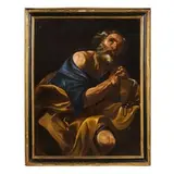 San Pietro penitente by Giovanni Battista Beinaschi, oil on canvas, offered Nov 2017