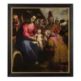 Simone Barabino, Adorazione dei Magi, oil on canvas