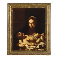 Madonna con Bimbo dormiente by Giuseppe Tomajoli, offered Nov 2017