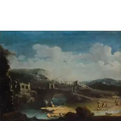 Paesaggio by Leonardo Coccorante, oil on canvas, offered Nov 2017