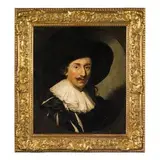 Gonzales Coques, Ritratto d'uomo con cappello, oil on canvas