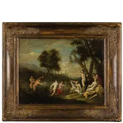 Gerard Hoet, Scena mitologica, oil on canvas