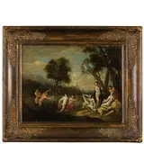 Gerard Hoet, Scena mitologica, oil on canvas