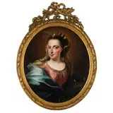 Filippo Falciatore, Santa Caterina, oil on canvas