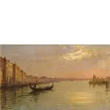 Fausto Zonaro, Masi (PD) 1854 - Sanremo (IM) 1929 / Veduta di Venezia