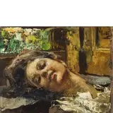 Vincenzo Irolli, Napoli 1860 - 1942 / Dolce riposo